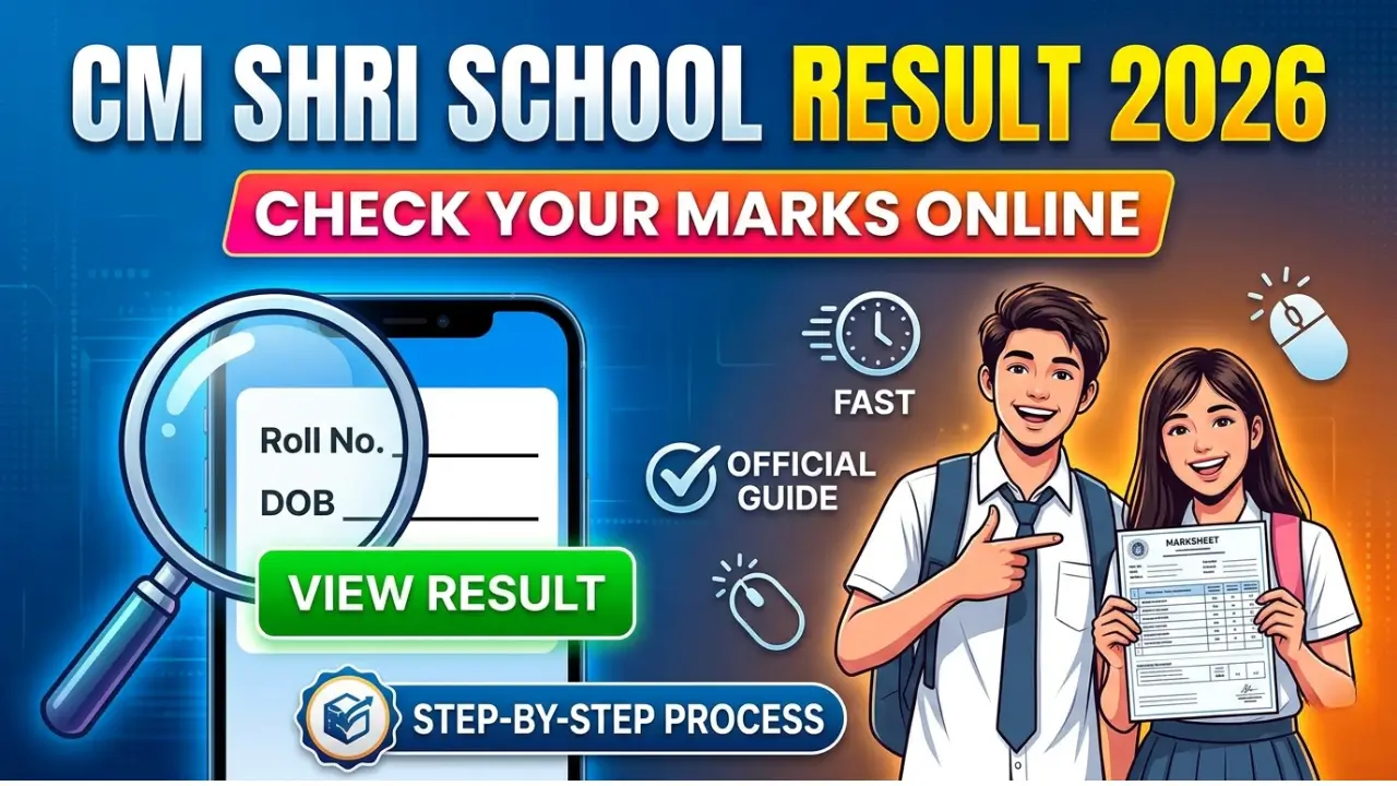 CM SHRI School Result 2026