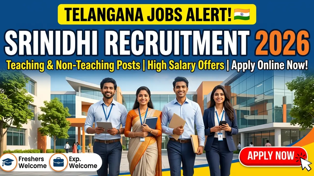 Srinidhi Jobs in Telangana
